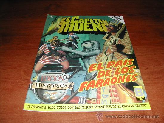 C&oacute;mics: EL CAPIT&Aacute;N TRUENO N&ordm; 5  EDICI&Oacute;N HIST&Oacute;RICA  EDICIONES B.           REF: (JC) - Foto 1