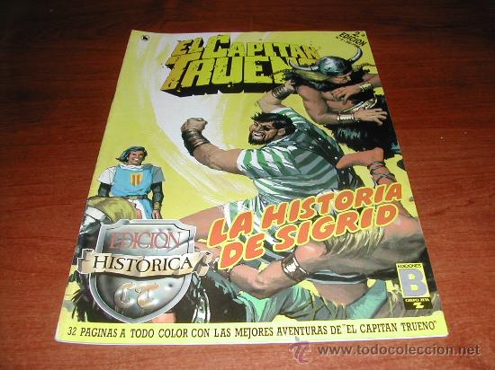 C&oacute;mics: EL CAPIT&Aacute;N TRUENO N&ordm; 8  EDICI&Oacute;N HIST&Oacute;RICA  EDICIONES B.           REF: (JC) - Foto 1