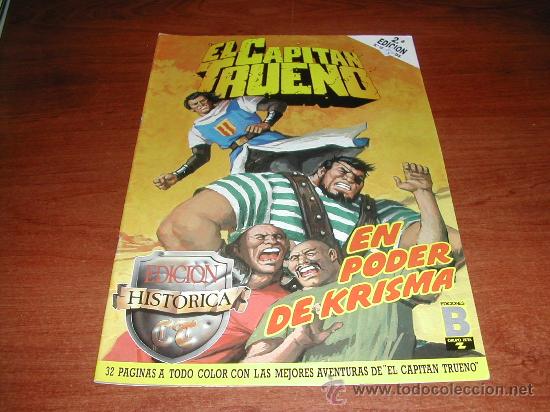 C&oacute;mics: EL CAPIT&Aacute;N TRUENO N&ordm; 15  EDICI&Oacute;N HIST&Oacute;RICA  EDICIONES B.           REF: (JC) - Foto 1