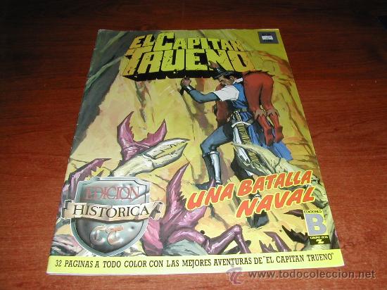 C&oacute;mics: EL CAPIT&Aacute;N TRUENO N&ordm; 24  EDICI&Oacute;N HIST&Oacute;RICA  EDICIONES B.           REF: (JC) - Foto 1