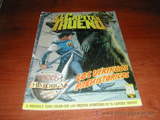 C&oacute;mics: EL CAPIT&Aacute;N TRUENO N&ordm; 25  EDICI&Oacute;N HIST&Oacute;RICA  EDICIONES B.           REF: (JC) - Foto 1