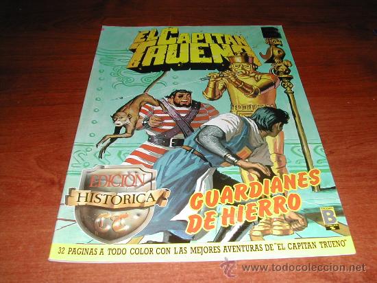 C&oacute;mics: EL CAPIT&Aacute;N TRUENO N&ordm; 52  EDICI&Oacute;N HIST&Oacute;RICA  EDICIONES B.           REF: (JC) - Foto 1