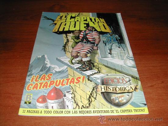 C&oacute;mics: EL CAPIT&Aacute;N TRUENO N&ordm; 71  EDICI&Oacute;N HIST&Oacute;RICA  EDICIONES B.           REF: (JC) - Foto 1