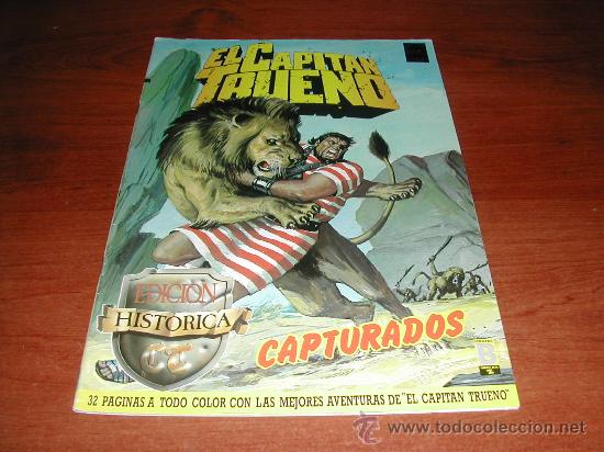 C&oacute;mics: EL CAPIT&Aacute;N TRUENO N&ordm; 72  EDICI&Oacute;N HIST&Oacute;RICA  EDICIONES B.           REF: (JC) - Foto 1
