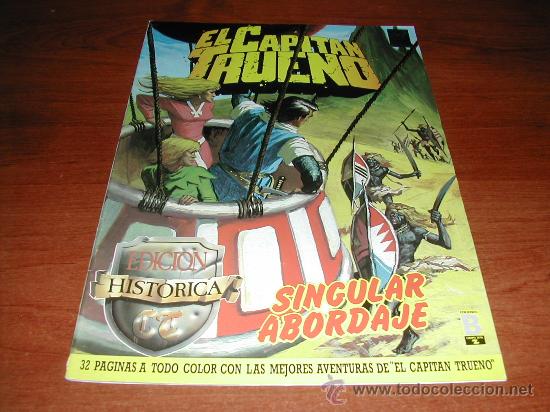C&oacute;mics: EL CAPIT&Aacute;N TRUENO N&ordm; 73  EDICI&Oacute;N HIST&Oacute;RICA  EDICIONES B.           REF: (JC) - Foto 1