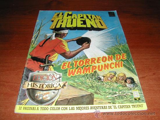 C&oacute;mics: EL CAPIT&Aacute;N TRUENO N&ordm; 75  EDICI&Oacute;N HIST&Oacute;RICA  EDICIONES B.           REF: (JC) - Foto 1
