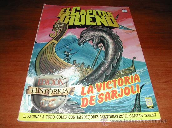 C&oacute;mics: EL CAPIT&Aacute;N TRUENO N&ordm; 82  EDICI&Oacute;N HIST&Oacute;RICA  EDICIONES B.           REF: (JC) - Foto 1