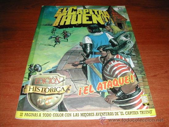 C&oacute;mics: EL CAPIT&Aacute;N TRUENO N&ordm; 84  EDICI&Oacute;N HIST&Oacute;RICA  EDICIONES B.           REF: (JC) - Foto 1