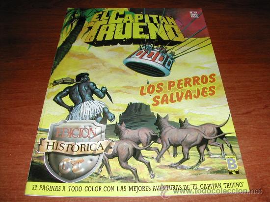 C&oacute;mics: EL CAPIT&Aacute;N TRUENO N&ordm; 87  EDICI&Oacute;N HIST&Oacute;RICA  EDICIONES B.           REF: (JC) - Foto 1