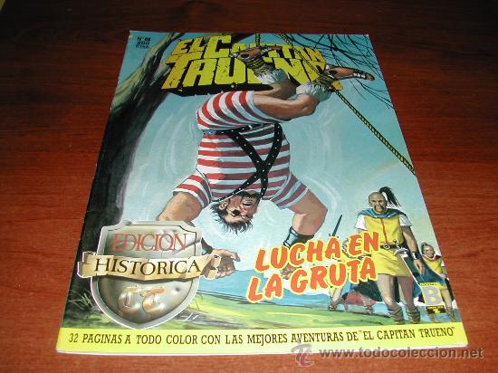 C&oacute;mics: EL CAPIT&Aacute;N TRUENO N&ordm; 88  EDICI&Oacute;N HIST&Oacute;RICA  EDICIONES B.           REF: (JC) - Foto 1