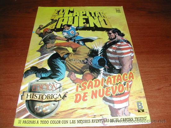 C&oacute;mics: EL CAPIT&Aacute;N TRUENO N&ordm; 111  EDICI&Oacute;N HIST&Oacute;RICA  (ED. B).      REF: (JC) - Foto 1