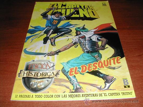 C&oacute;mics: EL CAPIT&Aacute;N TRUENO N&ordm; 121  EDICI&Oacute;N HIST&Oacute;RICA  (ED. B).      REF: (JC) - Foto 1