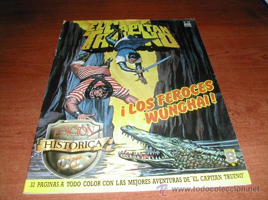 C&oacute;mics: EL CAPIT&Aacute;N TRUENO N&ordm; 124  EDICI&Oacute;N HIST&Oacute;RICA  (ED. B).      REF: (JC) - Foto 1