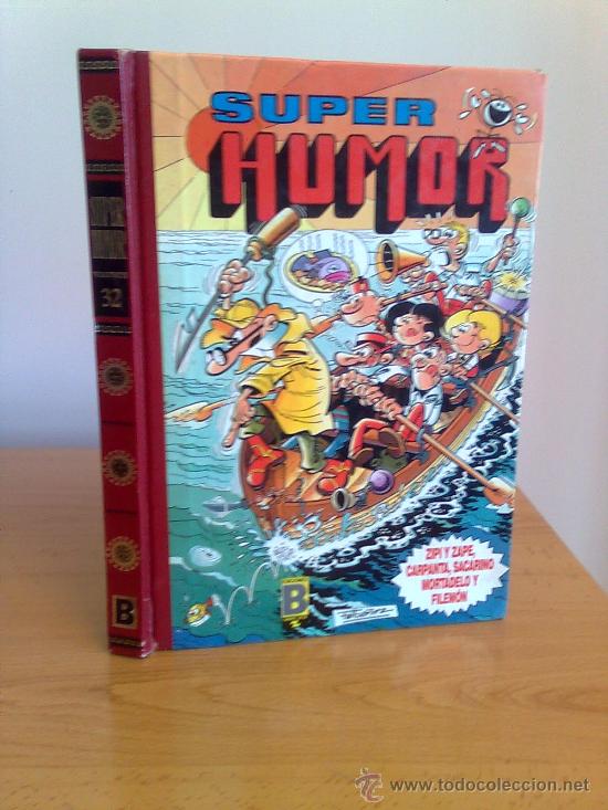 C&oacute;mics: SUPER HUMOR 32. EDICIONES B, 1&ordf; EDICI&Oacute;N, 1988. - Foto 1