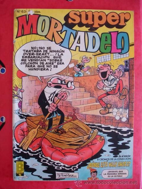 C&oacute;mics: SUPER MORTADELO N&ordm; 63 EDICIONES B . - Foto 1