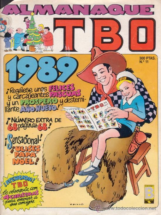 C&oacute;mics: TBO. ALMANAQUE 1989. Ediciones B. - Foto 1