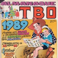 Cómics: TBO. ALMANAQUE 1989. EDICIONES B.
