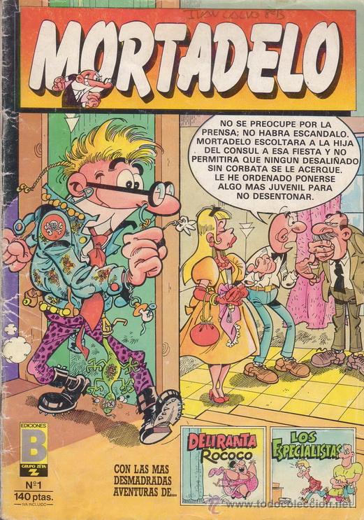 C&oacute;mics: MORTADELO N&ordm; 1. Ediciones B. A&ntilde;o 1987. - Foto 1
