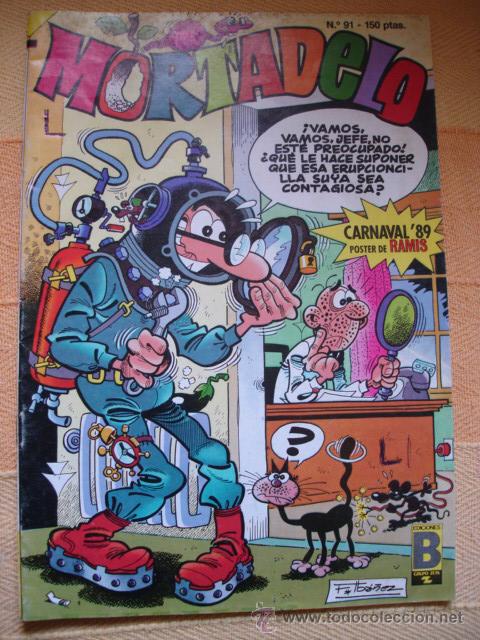 C&oacute;mics: MORTADELO N&ordm; 91 EDICIONES B 1987 . - Foto 1