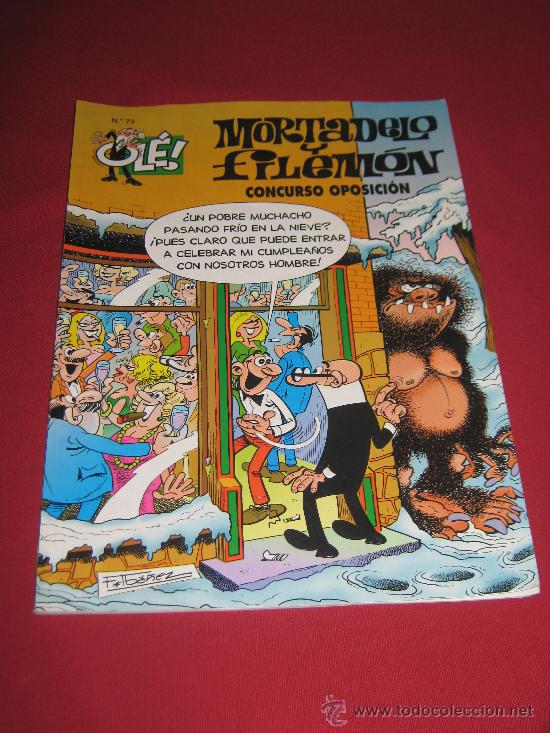 C&oacute;mics: OLE MORTADELO Y FILEMON N&ordm; 73 - Foto 1