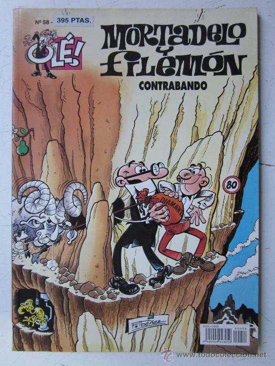 C&oacute;mics: MORTADELO Y FILEMON - CONTRABANDO - 1&ordm; EDICION - A&Ntilde;O 1994 - N&ordm; 58 - Foto 1