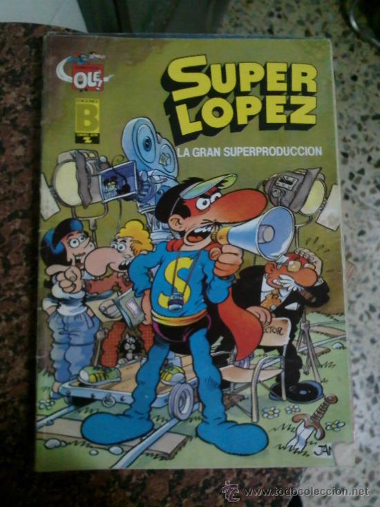 C&oacute;mics: SUPER LOPEZ N&ordm; 9 FORMATO GRANDE DE EDICIONES B - Pedido Minimo 6&euro; - Foto 1