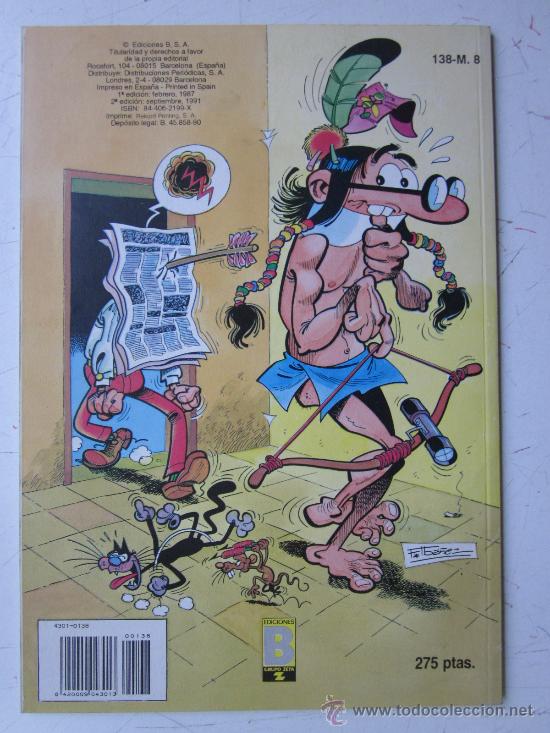 C&oacute;mics: MORTADELO Y FILEMON - HURACAN DE CARCAJADAS - 2&ordm; EDICION - A&Ntilde;O 1991 - Foto 2