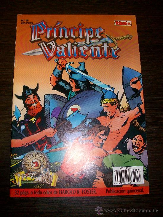 C&oacute;mics: Pr&iacute;ncipe Valiente n&ordm; 25 - Ediciones B - Foto 1