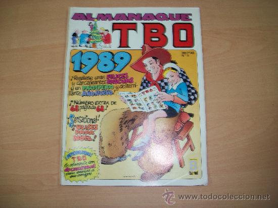 C&oacute;mics: TBO ALMANAQUE 1989 EDICIONES B - Foto 1