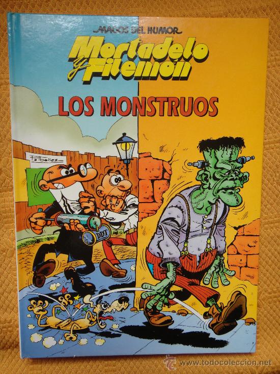 C&oacute;mics: MAGOS DEL HUMOR N&ordm; 22 MORTADELO Y FILEMON . LOS MONSTRUOS . EDICIONES B  2000 . - Foto 1