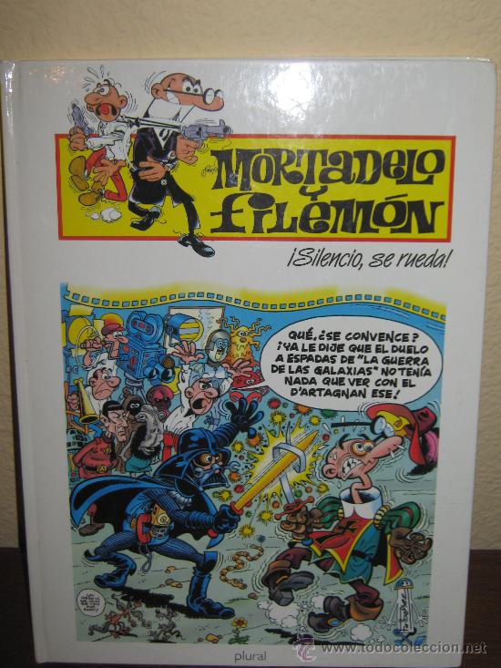 C&oacute;mics: MORTADELO Y FILEMON - SILENCIO SE RUEDA - PLURAL - 2&ordf; EDICION 1998 - Foto 1
