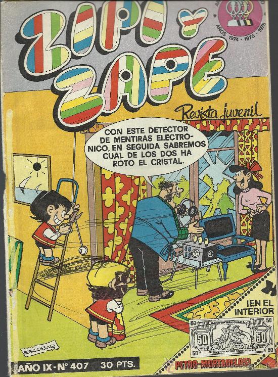 C&oacute;mics: ZIPI Y ZAPE N&ordm; 407 - Foto 1