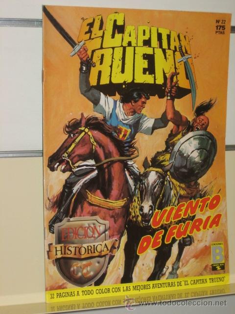 C&oacute;mics: CAPITAN TRUENO N&ordm; 22 EDICION HISTORICA EDICIONES B. - Foto 1