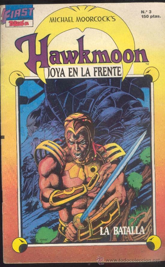 C&oacute;mics: HAWKMOON - JOYA EN LA FRENTE N&ordm; 3 - EDICIONES B 1988 - Foto 1