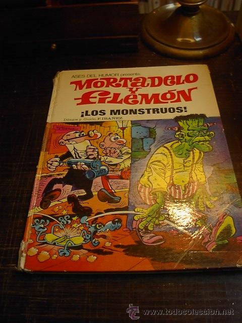 C&oacute;mics: Ases del Humor. Mortadelo y Filemon, Los monstruos, Bruguera, - Foto 1