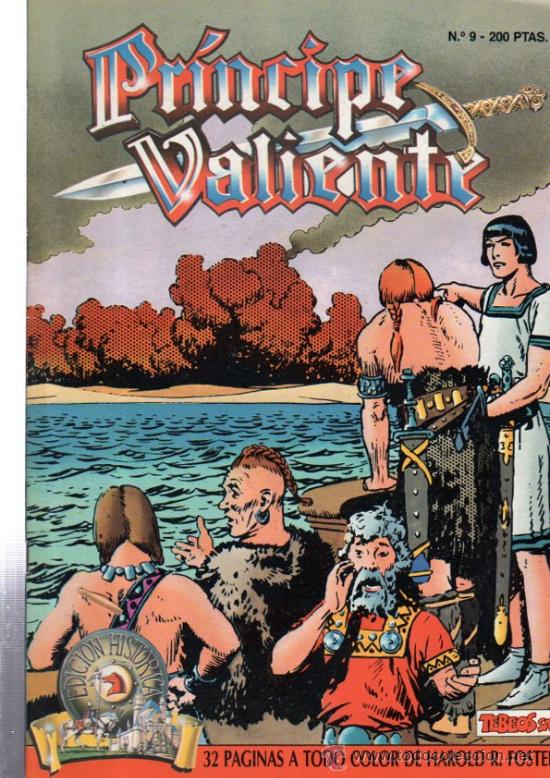 C&oacute;mics: PR&Iacute;NCIPE VALIENTE, EDICI&Oacute;N HIST&Oacute;RICA, N&ordm; 9, 1988 - Foto 1