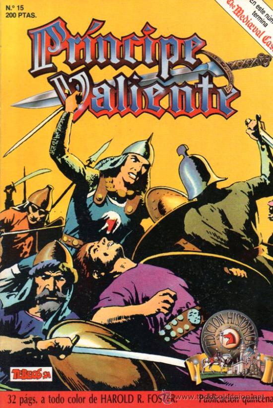 C&oacute;mics: PR&Iacute;NCIPE VALIENTE, N&ordm; 15, 1988 - Foto 1