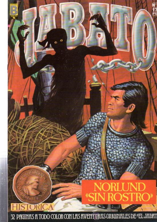 C&oacute;mics: JABATO, NORLUND, SIN ROSTRO, EDICI&Oacute;N HIST&Oacute;RICA, EDICIONES B, N&ordm; 27 - Foto 1