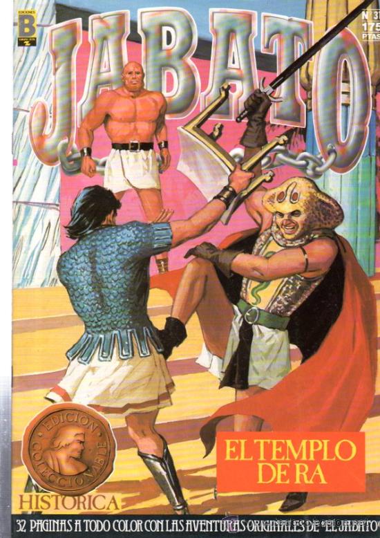 C&oacute;mics: JABATO, EL TEMPLO DE RA, EDICI&Oacute;N HIST&Oacute;RICA, EDICIONES B, N&ordm; 31 - Foto 1