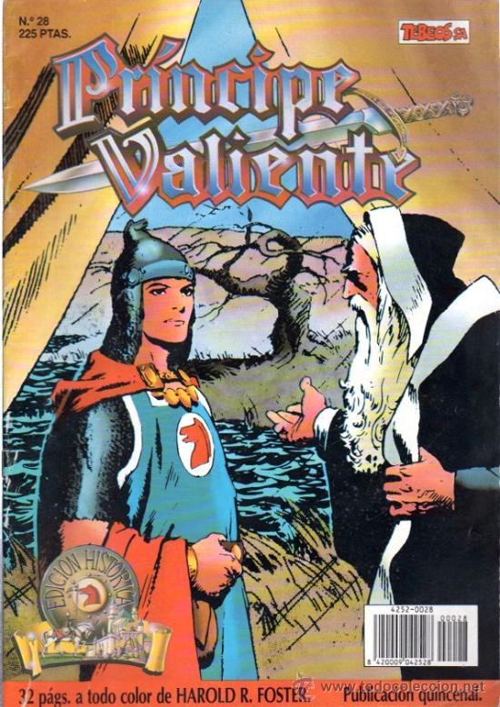 C&oacute;mics: EL PR&Iacute;NCIPE VALIENTE, N&ordm; 28, EDICI&Oacute;N HIST&Oacute;RICA, EDICIONES B - Foto 1