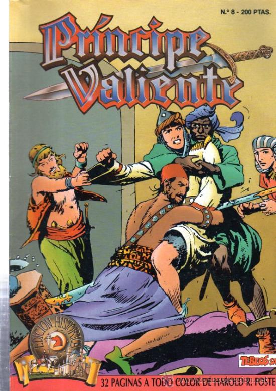 C&oacute;mics: EL PR&Iacute;NCIPE VALIENTE, N&ordm; 8, EDICI&Oacute;N HIST&Oacute;RICA, EDICIONES B - Foto 1