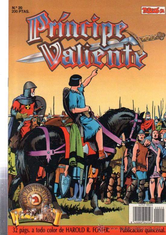 C&oacute;mics: EL PR&Iacute;NCIPE VALIENTE, N&ordm; 20, EDICI&Oacute;N HIST&Oacute;RICA, EDICIONES B - Foto 1