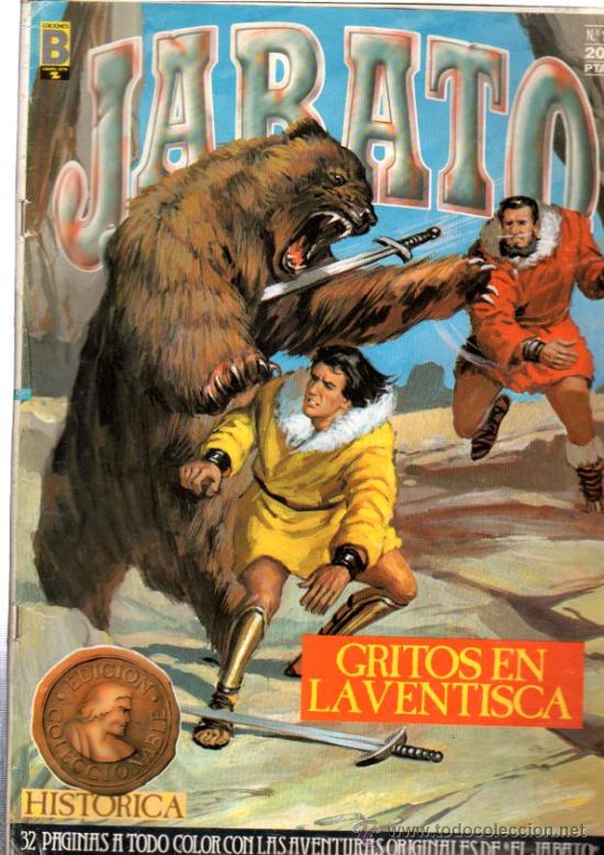 C&oacute;mics: JABATO, EDICI&Oacute;N HIST&Oacute;RICA, GRITOS EN LA VENTISCA, N&ordm; 103, EDICIONES B - Foto 1