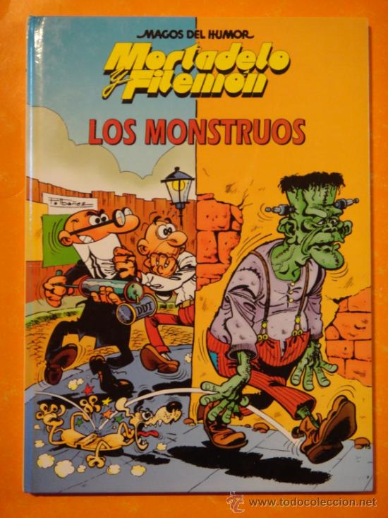 C&oacute;mics: MAGOS DEL HUMOR N&ordm; 22 MORTADELO Y FILEMON . LOS MONSTRUOS . EDICIONES B 2000 . - Foto 1