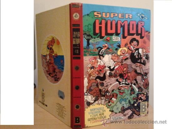 C&oacute;mics: SUPER HUMOR 41. EDICIONES B, 2&ordf; EDICI&Oacute;N, JULIO 1987. - Foto 1