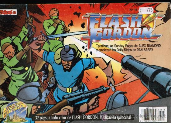 C&oacute;mics: FLASH GORDON N&ordm; 18 - EDICION HISTORICA - EDICIONES B 1988 - Foto 1
