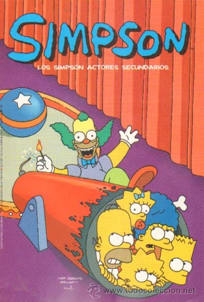 C&oacute;mics: LOS SIMPSONS. LOS SIMPSONS ACTORES SECUNDARIOS. A-COMIC-1864 - Foto 1