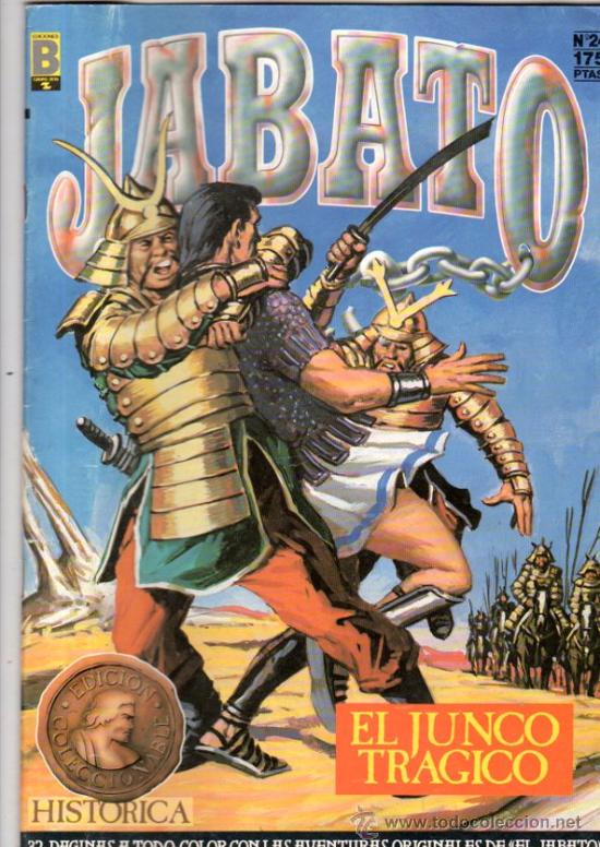 C&oacute;mics: JABATO. EL JUNCO TRAGICO. EDICIONES B. COLECCION SUPER AVENTURAS. 1987. - Foto 1