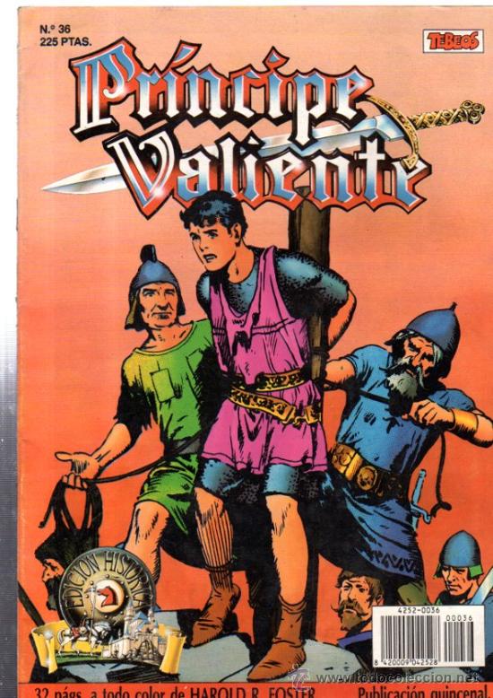 C&oacute;mics: PRINCIPE VALIENTE. EDICIONES B. 1988. N&ordm; 36. - Foto 1