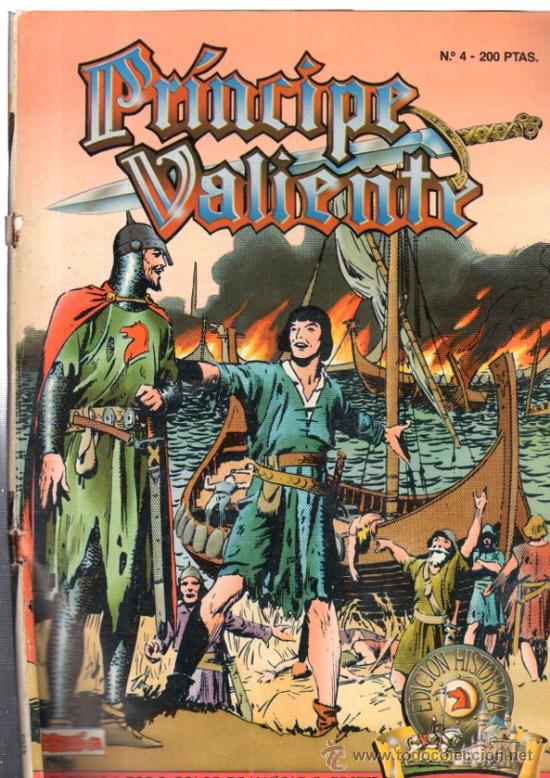 C&oacute;mics: PRINCIPE VALIENTE. EDICIONES B. 1988. N&ordm; 4. - Foto 1